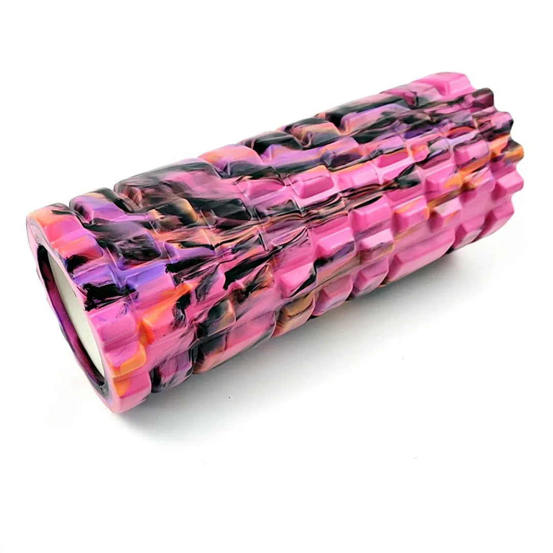 33cm long camouflage pattern EVA foam roller for fitness and muscle massage