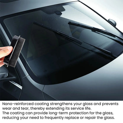 Hydrophobic car cleaning sponge for windows and windshields