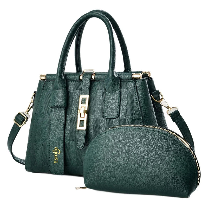 Handbag Crossbody Shoulder Bag Round Design PU Material 28x13x20cm Capacity Elegant All-Matching Bag Available in Black Deep Khaki Gray Green Light Khaki Pink Purplish Red or Yellowish Brown Colour Options