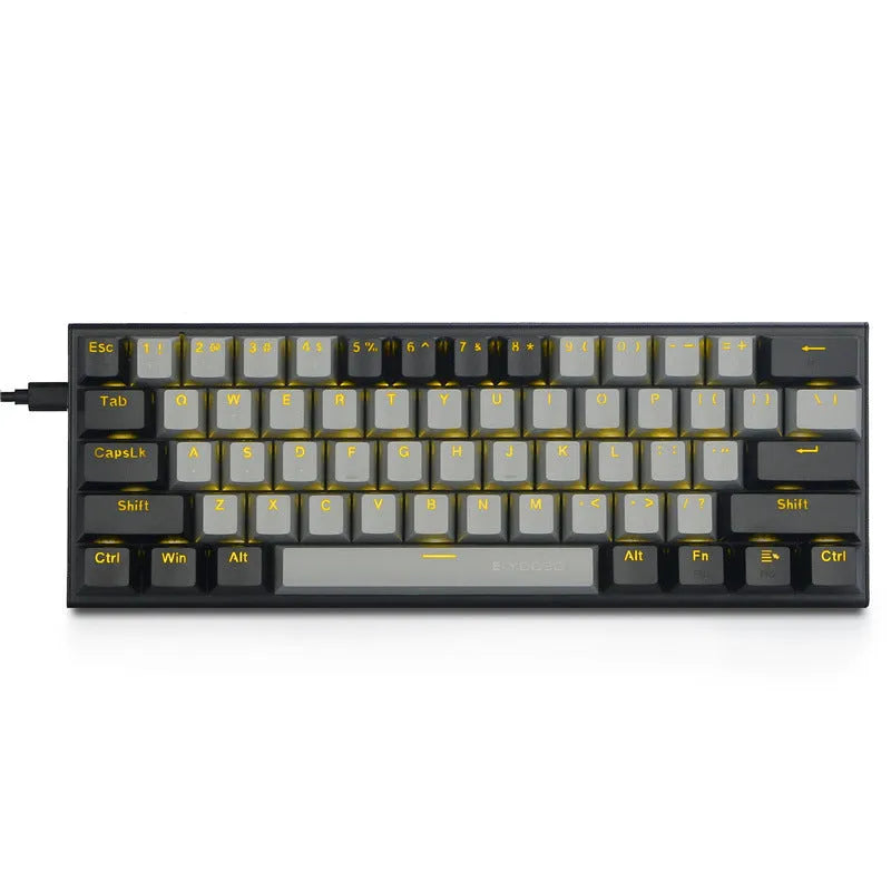 Z11 aluminium alloy mechanical keyboard key caps in Black Gray Green and Gray Black Red colour options