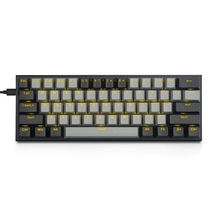 Z11 aluminium alloy mechanical keyboard key caps in Black Gray Green and Gray Black Red colour options