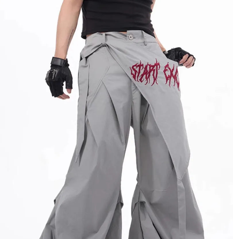 Boys' wide-leg summer pants in Korean style solid colours