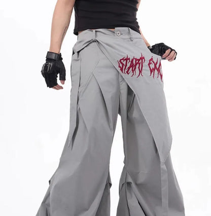 Boys' wide-leg summer pants in Korean style solid colours
