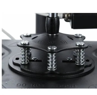 Black thermal transfer printing machine for T-shirt tablets with 1250W motor and 70x70x35cm dimensions
