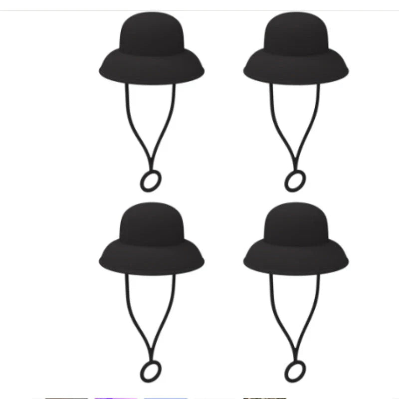 Stylish cowboy hat-shaped straw covers made of food-grade silicone in vibrant macaroon colors for protecting and decorating drinks