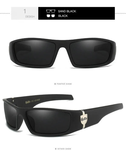 Bandit Style G613 Polarized Sunglasses in box frame with PC lenses