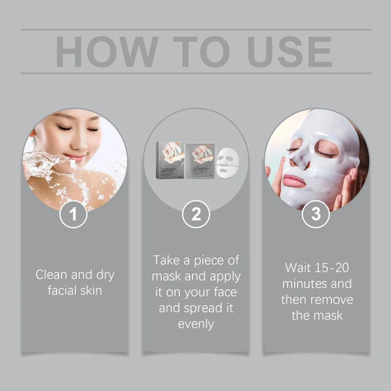 Bio Collagen True Deep Mask for overnight facial hydration and anti-ageing