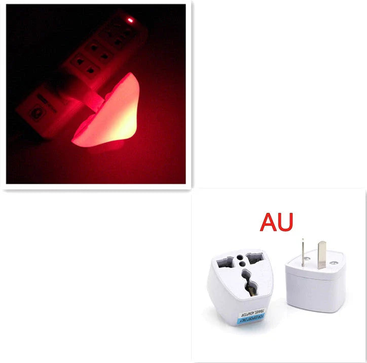 Dimmable mushroom-shaped LED night light with sensor - provides warm white glow for bedroom, nursery, and home decor