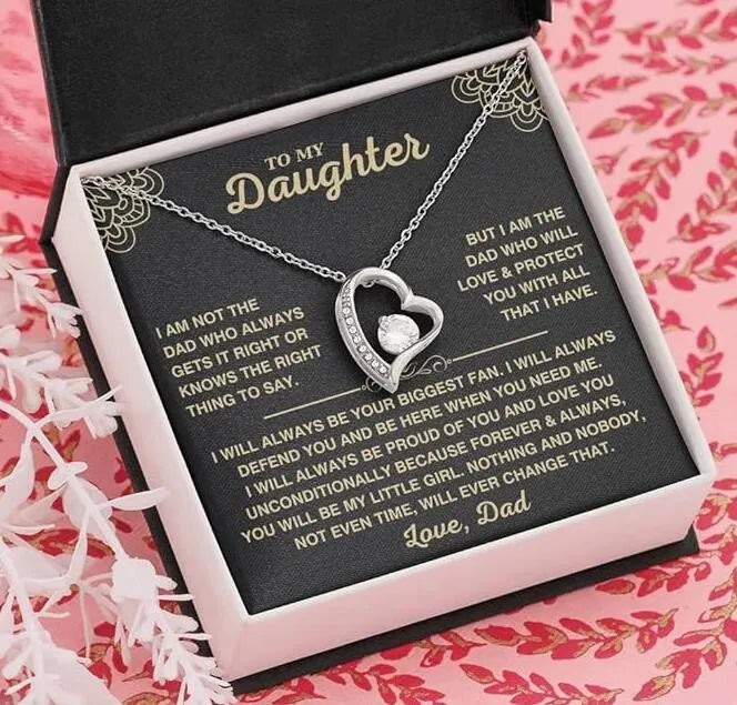 Heart-shaped necklace with hollow pendant in European and American style, showing silver or gold finish options