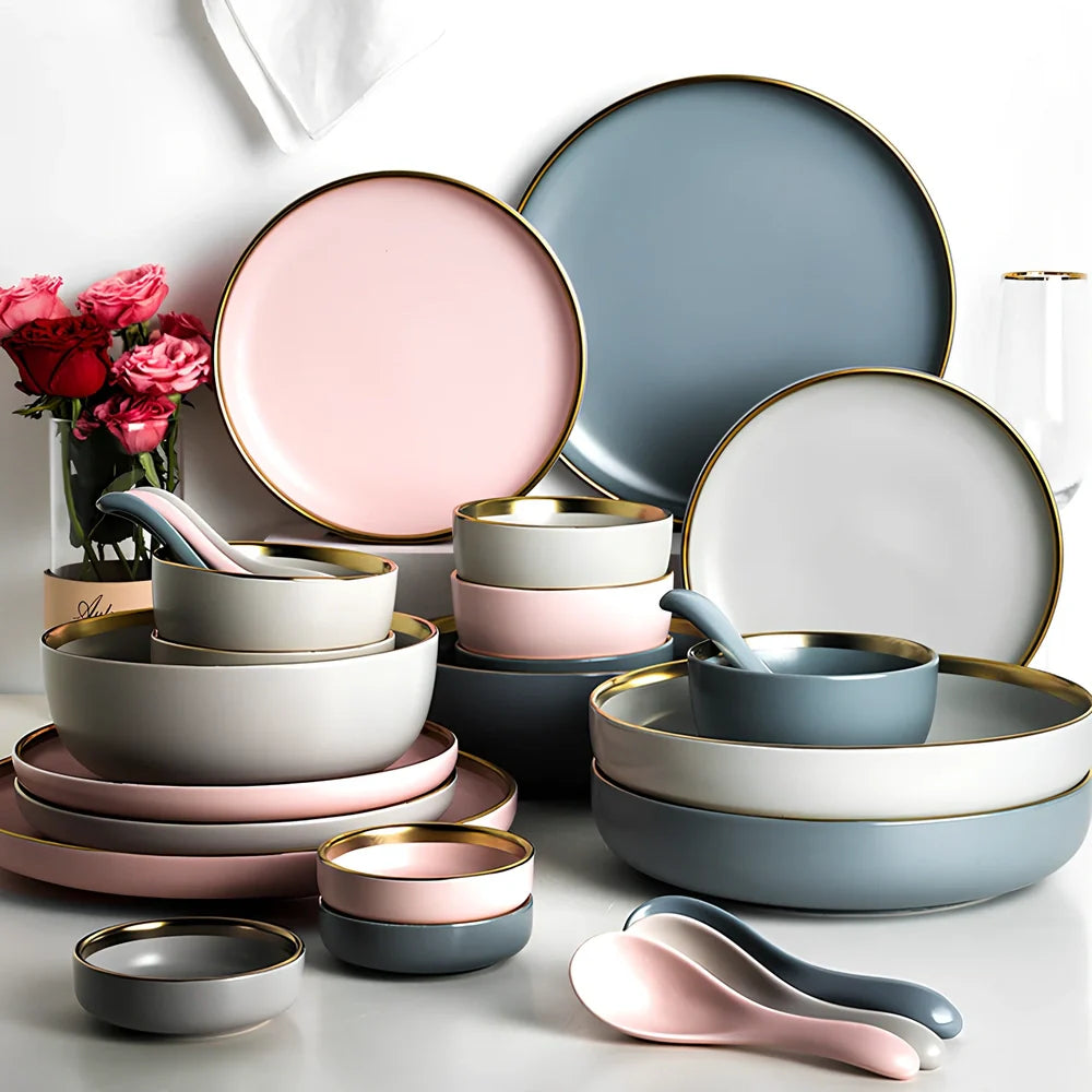 Nordic porcelain tea bowl in 10cm grey with celadon glaze, 300ml capacity for solid colour tea drinking