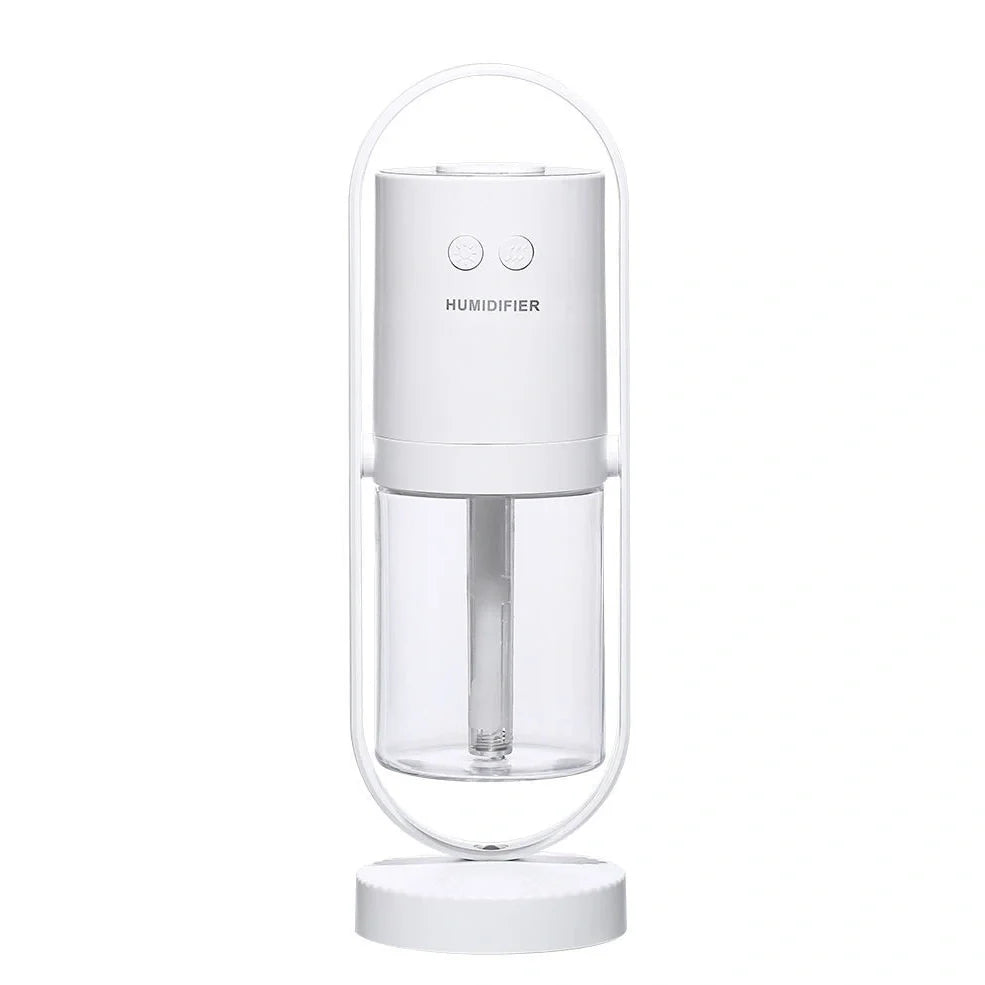 200ml portable humidifier with USB cable in pink, dark blue, sky blue or white colours