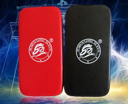 Square PU taekwondo foot target 40x20x10cm in red or black for martial arts training