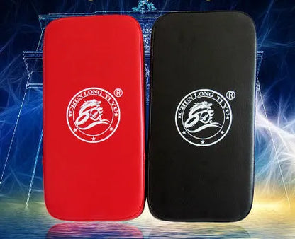 Square PU taekwondo foot target 40x20x10cm in red or black for martial arts training