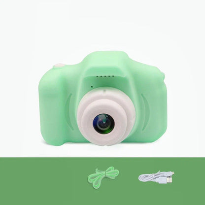 Adorable Cartoon Kids Digital Camera with Vibrant HD Display, Silicone Body, and Creative Filters