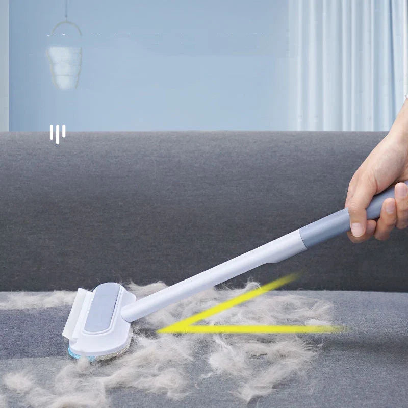 4-in-1 Multifunctional Cleaning Brush for Pets, Windows, Upholstery, and More