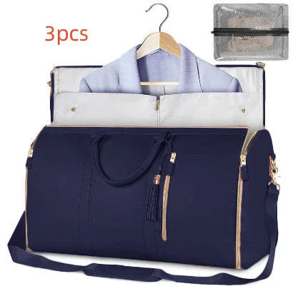 Stylish and durable carry-on travel bag with convenient organization pockets and versatile storage options
