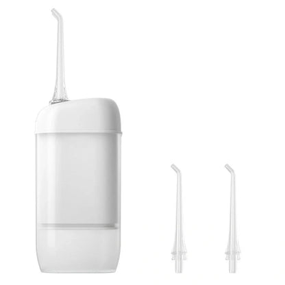 Portable electric oral irrigator with multiple nozzles for deep cleaning