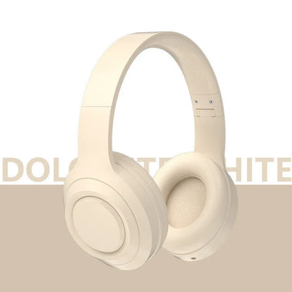 DR58 Bluetooth wireless headset with over-ear design in black colour