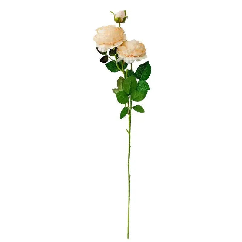 Silk artificial peony flower arrangement in six colours for home decoration