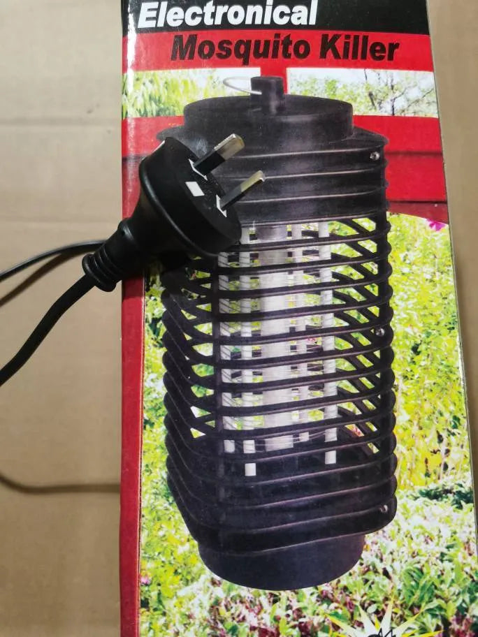 Black King Kong hanging electric mosquito killer lamp for indoor pest control.