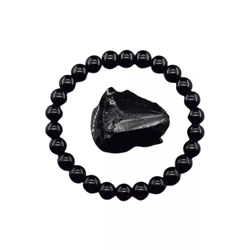 Natural stone tiger eye beaded bracelet for stress relief and yoga