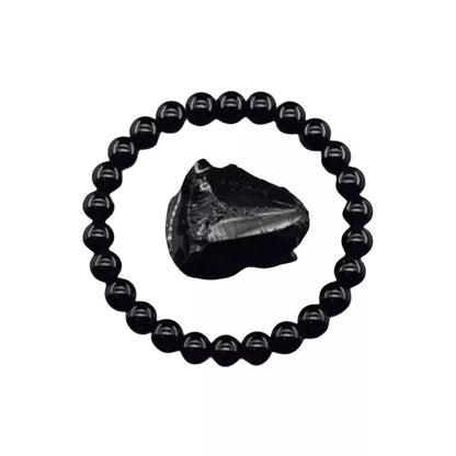 Natural stone tiger eye beaded bracelet for stress relief and yoga
