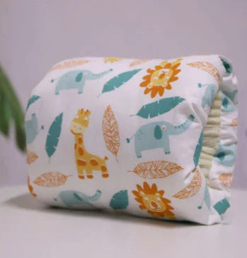 Adjustable nursing pillow with various color options, designed to provide comfort and support for breastfeeding mothers