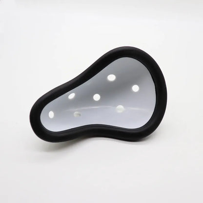 Rubber sports genital protector for adult and children in boxing and hockey.
