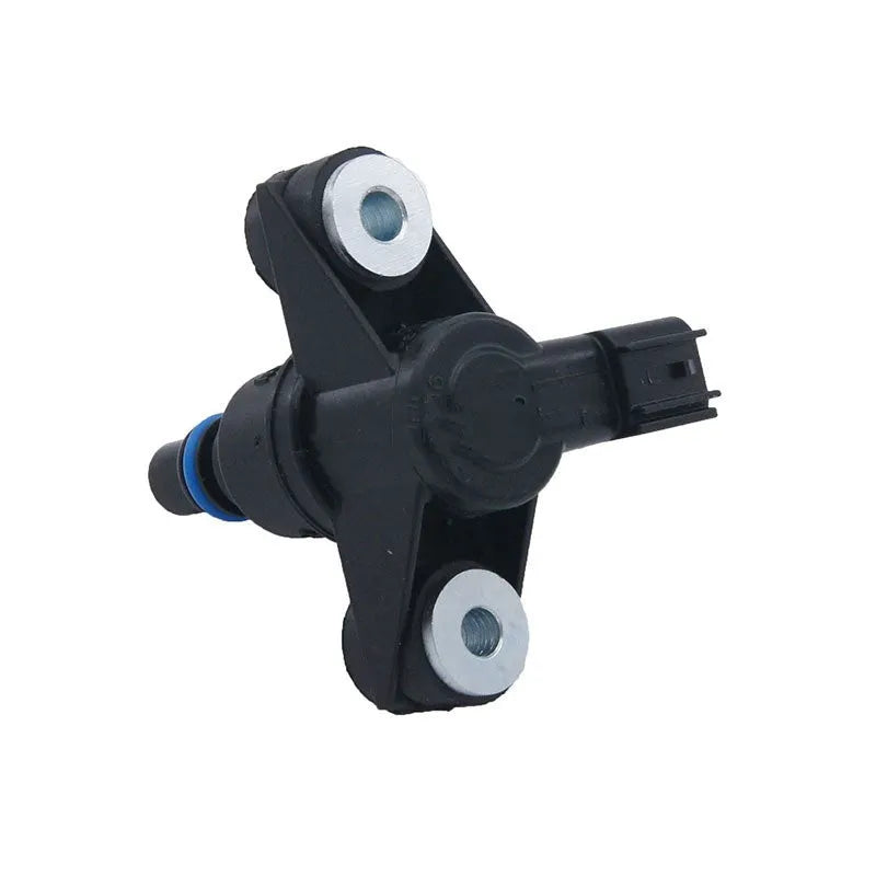 Black ABS plastic Ford turbo solenoid valve with part number AU5A-9G866-AB.