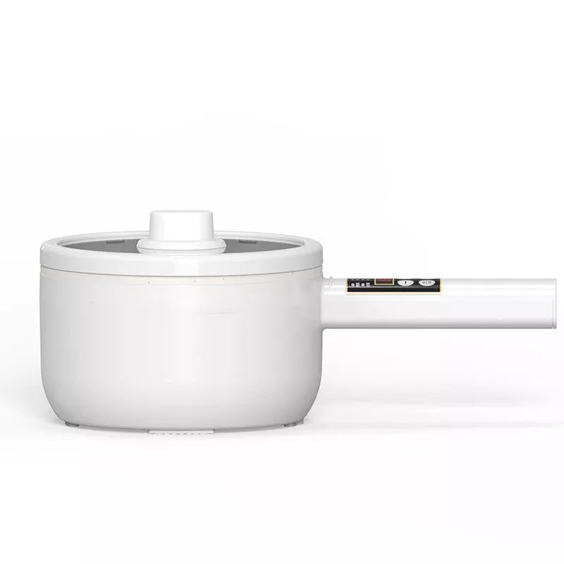 Multifunctional electric cooker with non-stick pot and glass cover