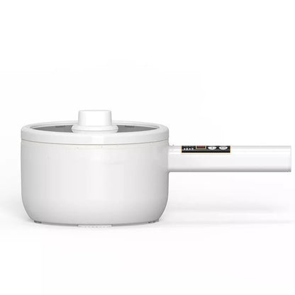 Multifunctional electric cooker with non-stick pot and glass cover