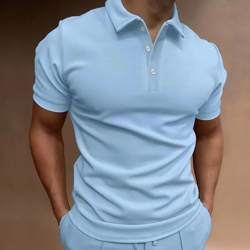 Men's loose fit cotton blend short sleeve t-shirt in multiple colours