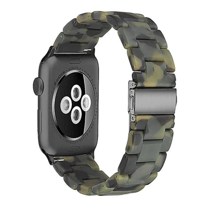Apple Resin Slim Watch Band in multiple colours showing lightweight 35g construction and compatibility with Apple Watch