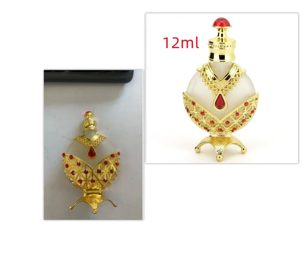 Concentrated floral perfume oil in a decorative glass bottle, available in 12ml or 35ml sizes.