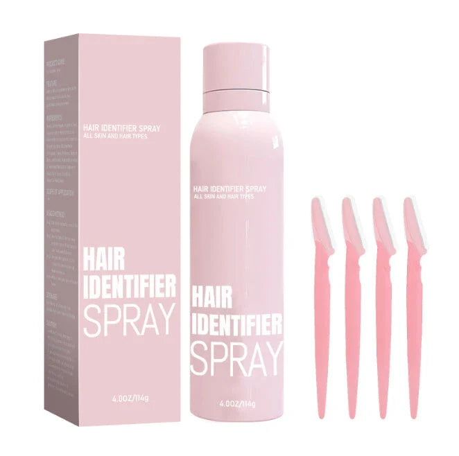 Facial Hair Removal Spray with Botanical Extracts for Smooth, Radiant Skin