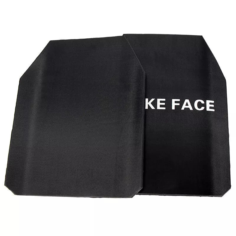 Tactical steel plate chest protector for outdoor self-defence and weight training