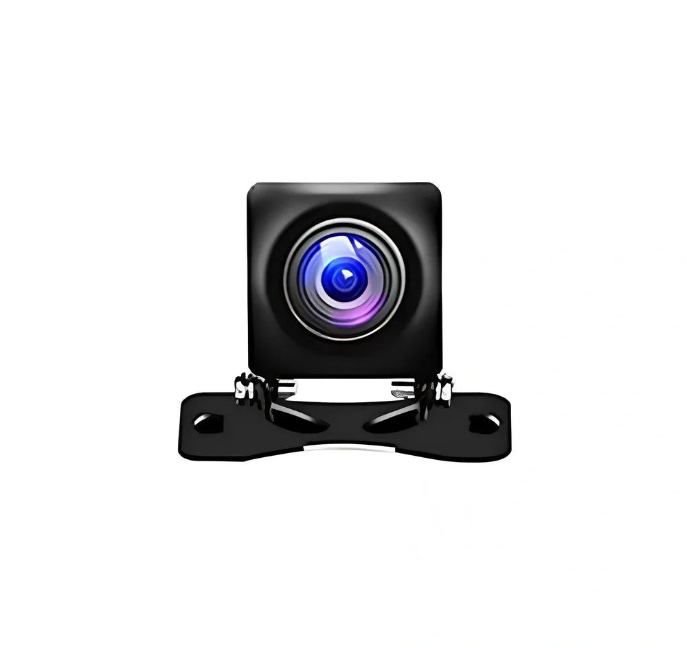 10.26 inch wireless CarPlay car recorder with 140° wide-angle lens on vehicle dashboard