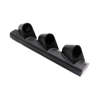 Black ABS plastic 52mm three-hole right drive instrument stand for car dashboard gauge mounting