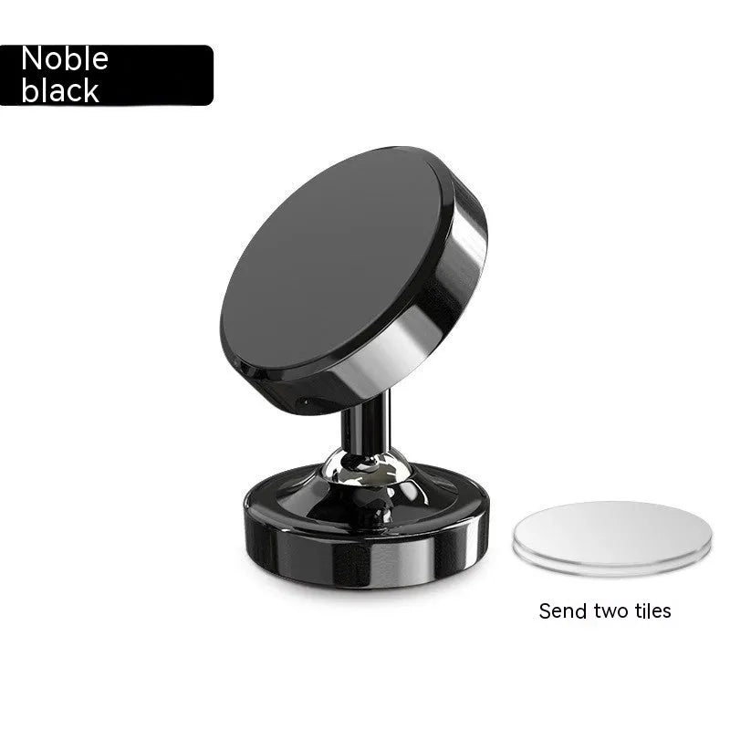 Zinc alloy dot magnetic car phone holder mounted on a car air vent.