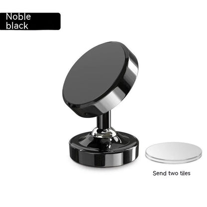 Zinc alloy dot magnetic car phone holder mounted on a car air vent.