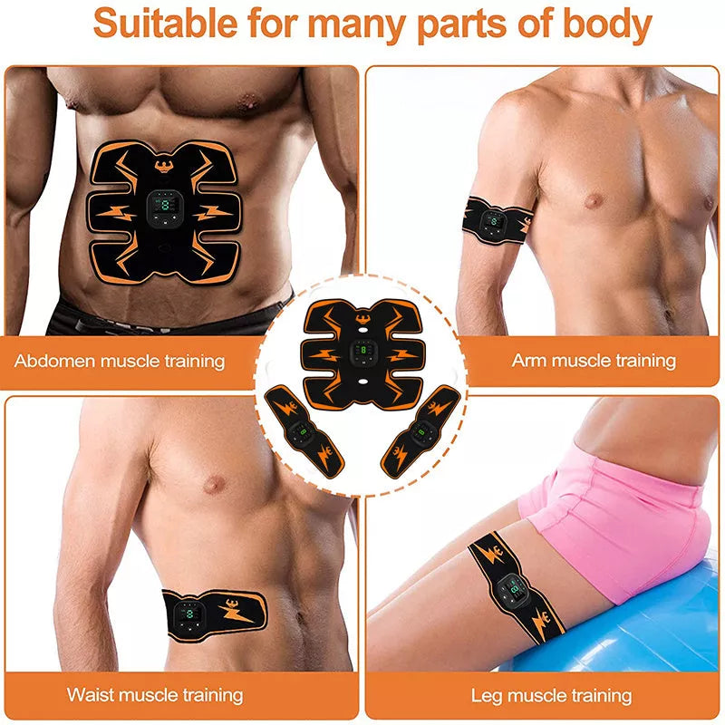 Smart Rechargeable Belly Patch for weight loss and abdominal toning