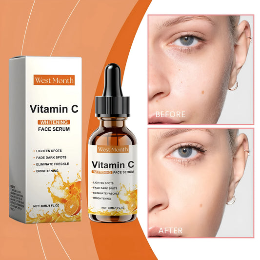 30ml bottle of skin essence with hyaluronic acid and vitamin C for all skin types.