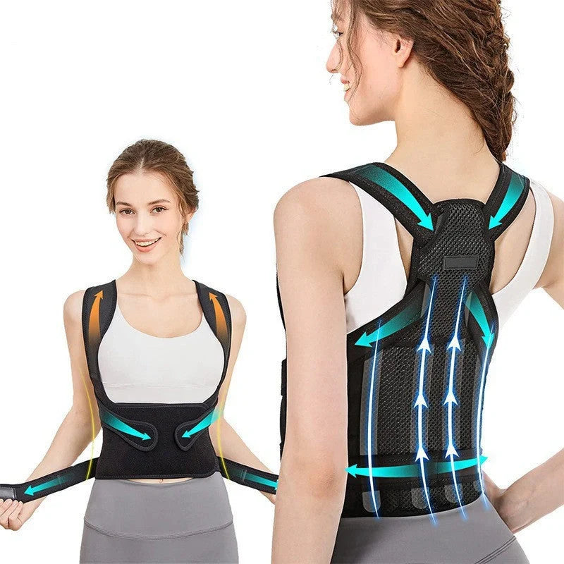 Invisible posture corrector belt for adults, breathable neoprene design