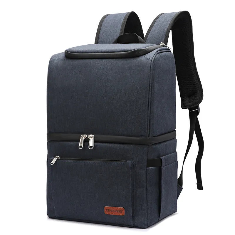 Double layer insulated waterproof picnic backpack in camouflage colour with 22L capacity