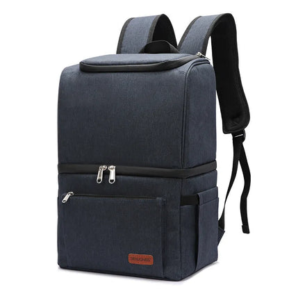 Double layer insulated waterproof picnic backpack in camouflage colour with 22L capacity