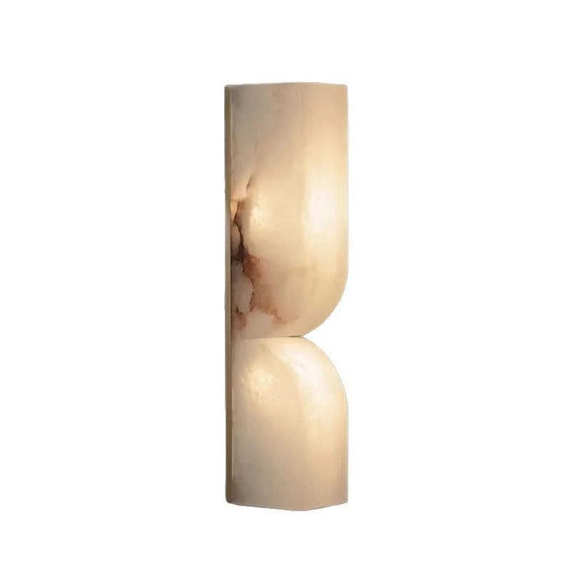 Copper Nordic wall lamp strip with warm light for bedroom bedside mounting