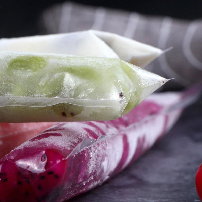 Premium handcrafted popsicle pouches for creating delicious frozen treats at home