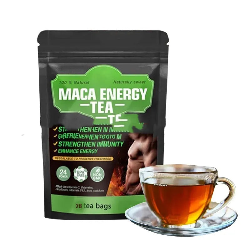 28-day herbal tea collection with multiple blends for women's body care