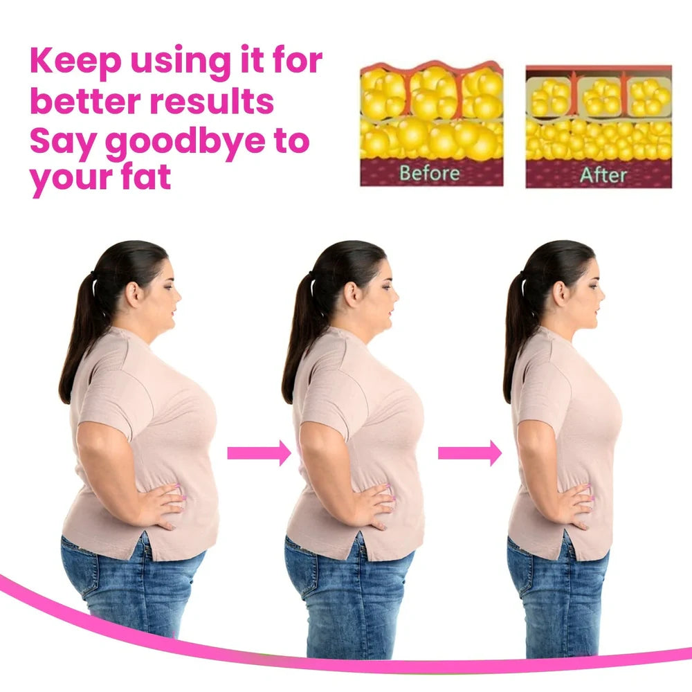 Packet containing 28 slimming tea bags with green tea extract for body firming