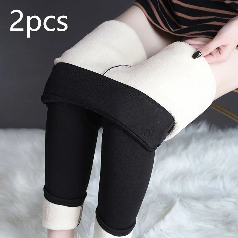 Cozy stretch leggings in a variety of stylish colors, featuring a warm, high-quality fabric blend and a flattering, high-stretch design.
